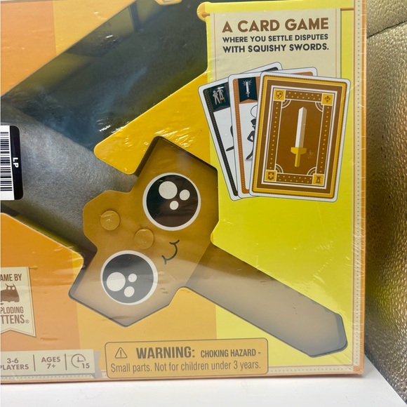Exploding Kittens Fake Swords Card Game - Picture 4 of 4